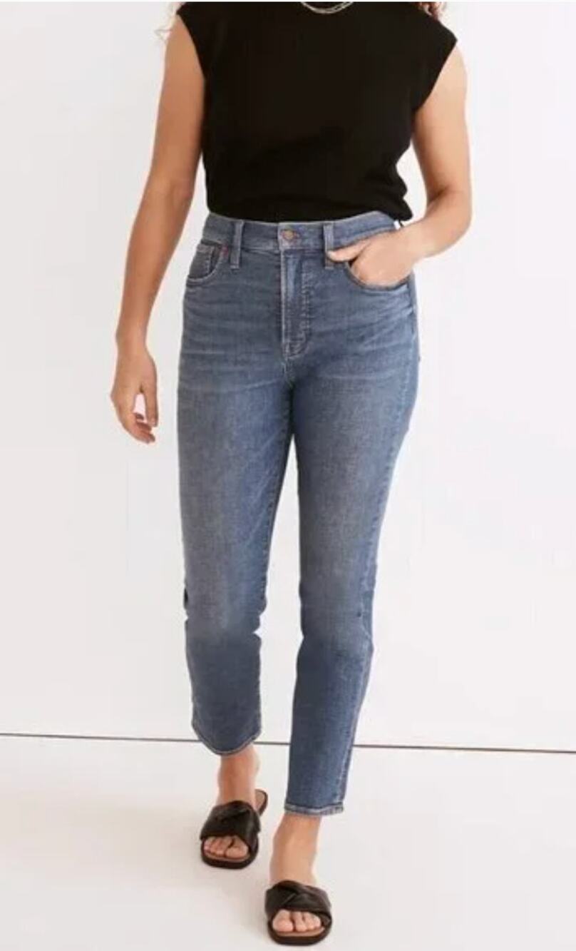 Madewell The Perfect Vintage Jeans in Finney Wash Light Blue Size 26